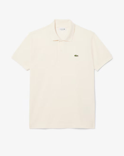 Lacoste Polo maniche corte classic fit beige