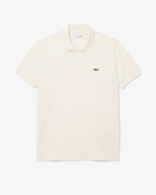 Lacoste Polo maniche corte classic fit beige