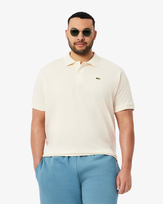 Lacoste Polo maniche corte classic fit beige