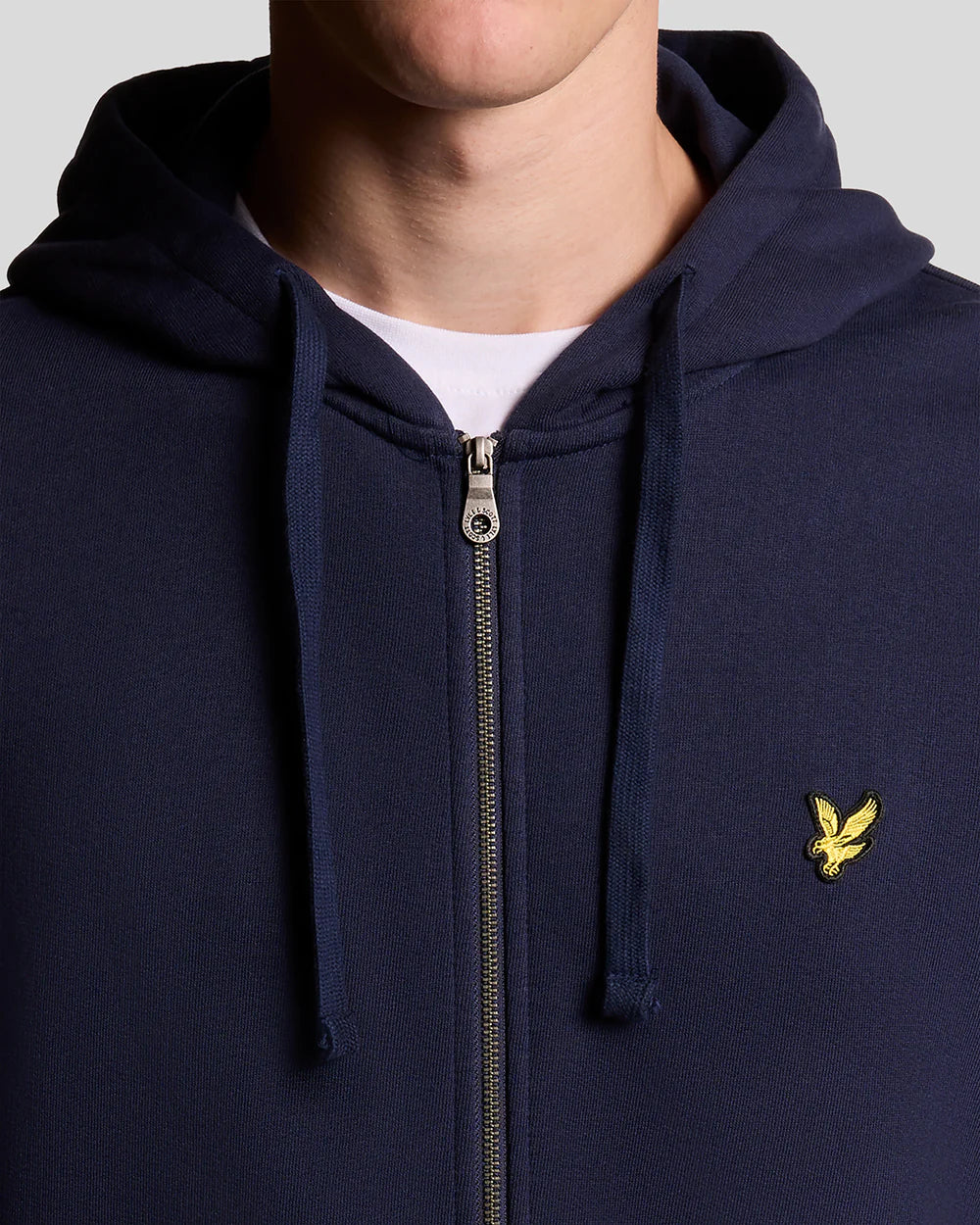 Lyle & Scott · Felpa uomo regular fit zip blu