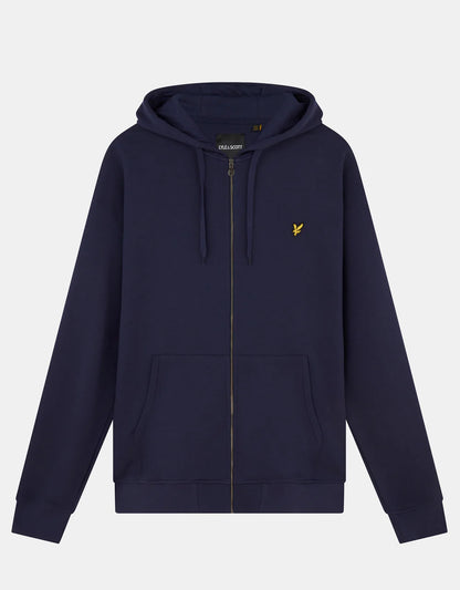 Lyle & Scott · Felpa uomo regular fit zip blu