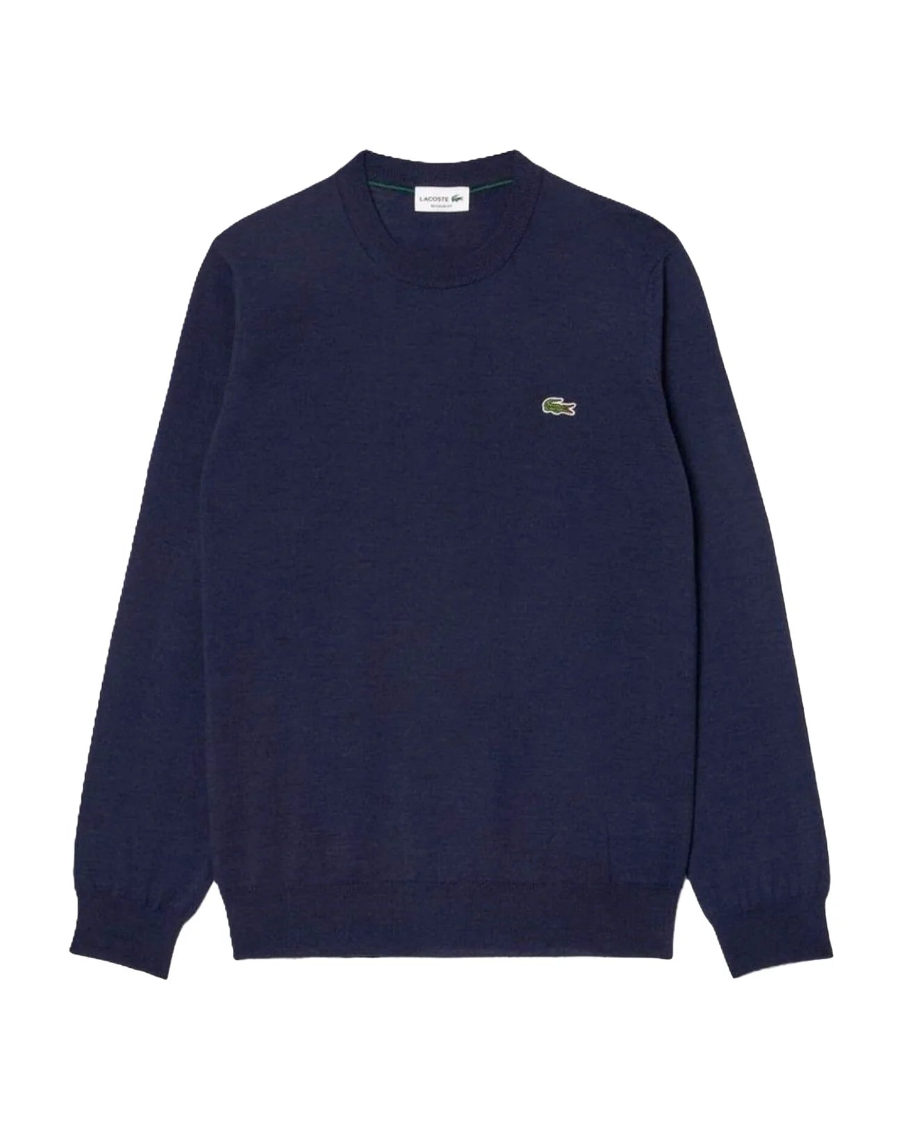 LACOSTE Maglione Uomo girocollo Regular fit in lana e poliestere