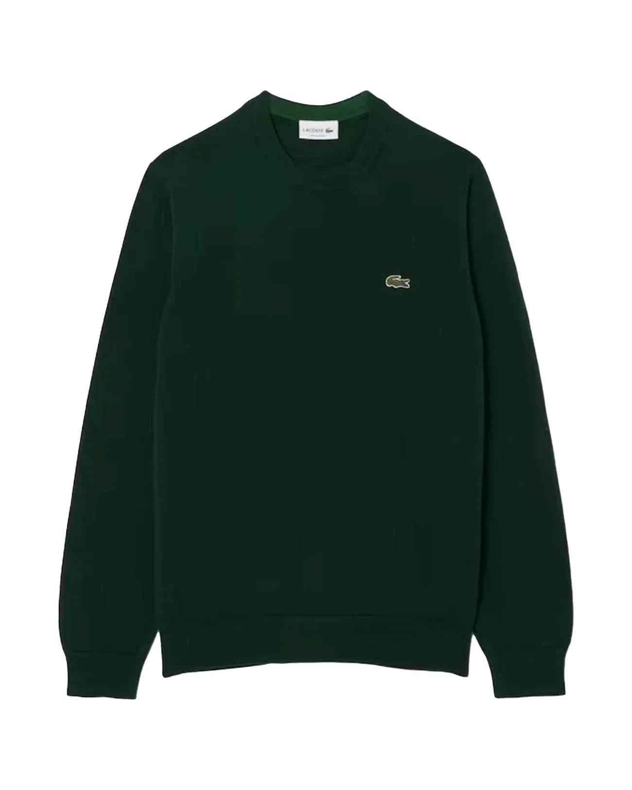 LACOSTE Maglione Uomo girocollo Regular fit in lana e poliestere