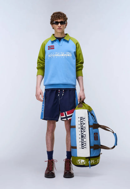 Napapijri · Costume Reflect uomo stampa bandiera blu