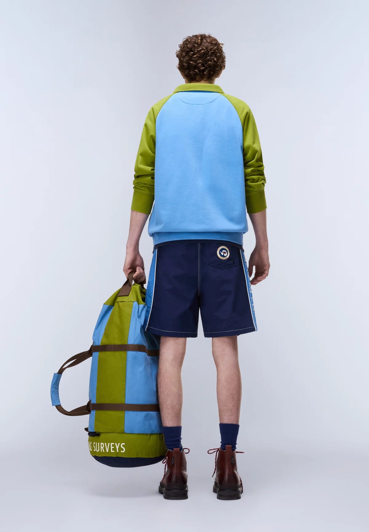 Napapijri · Costume Reflect uomo stampa bandiera blu