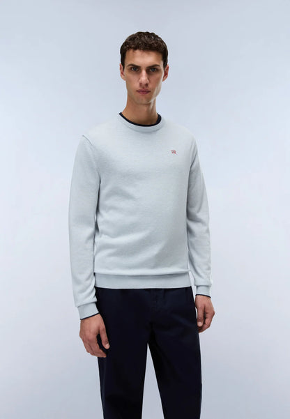 Napapijri · Maglione Damavand uomo girocollo lana merino