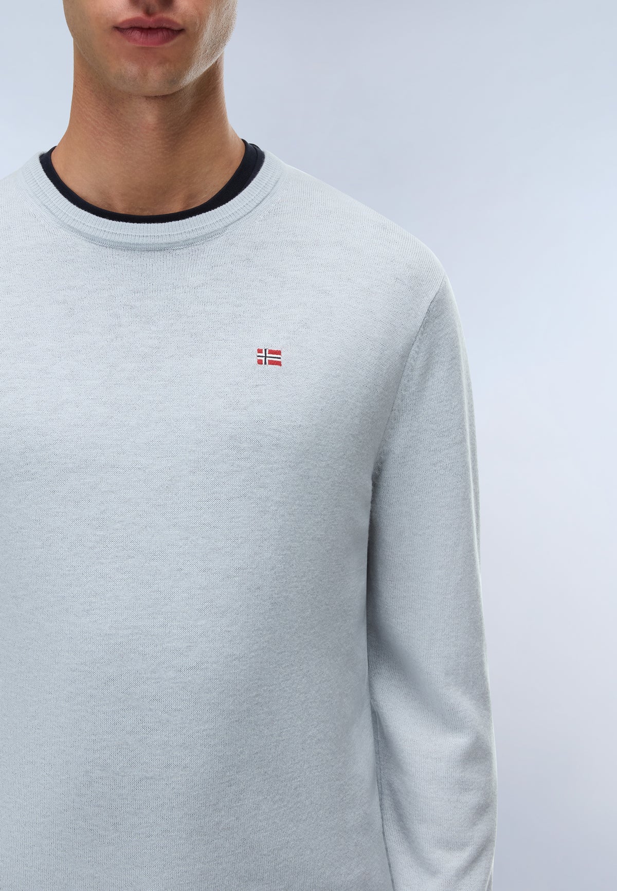 Napapijri · Maglione Damavand uomo girocollo lana merino