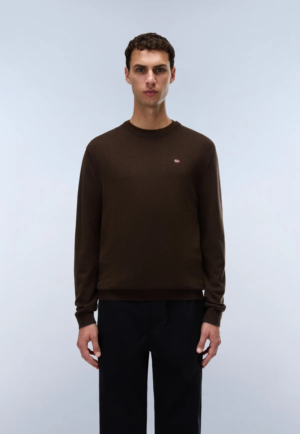 Napapijri · Maglione Damavand uomo girocollo lana merino