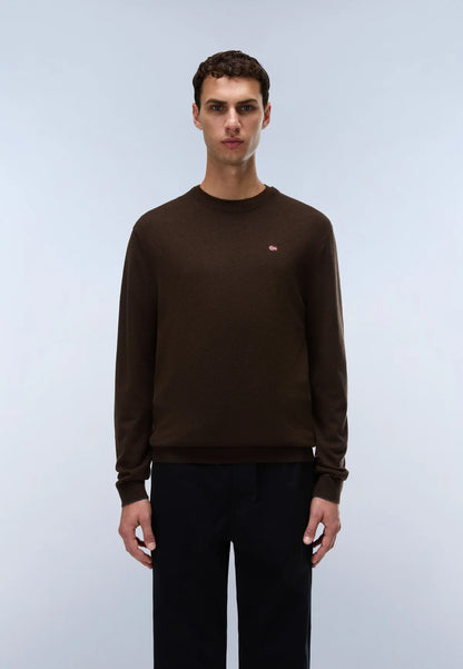 Napapijri · Maglione Damavand uomo girocollo lana merino
