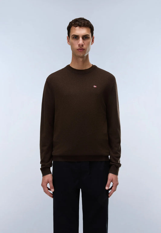 Napapijri · Maglione Damavand uomo girocollo lana merino