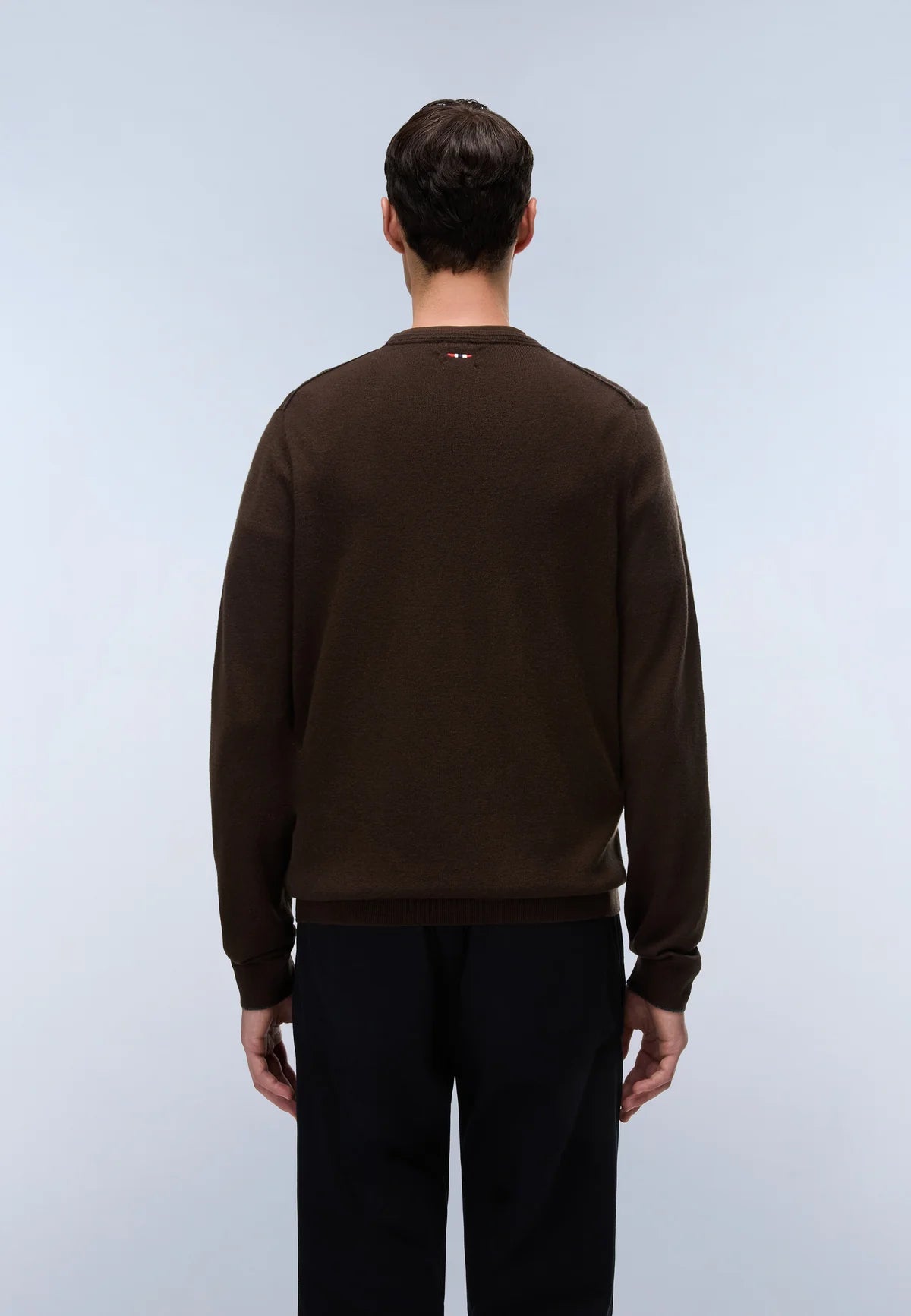Napapijri · Maglione Damavand uomo girocollo lana merino