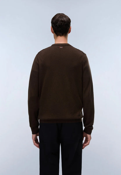 Napapijri · Maglione Damavand uomo girocollo lana merino