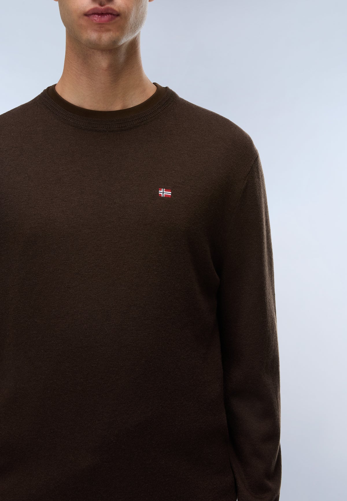 Napapijri · Maglione Damavand uomo girocollo lana merino