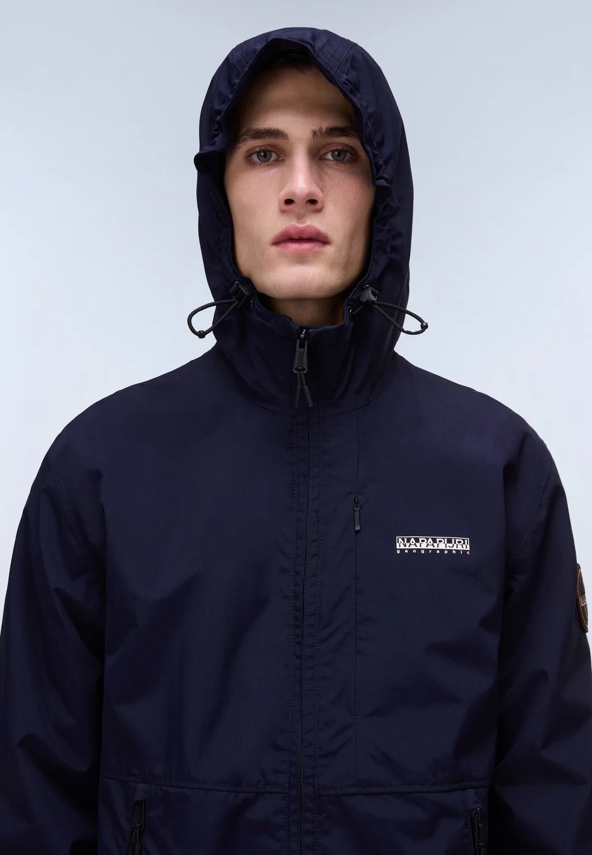 Napapijri · Giacca Tundra uomo cappuccio estiva blu
