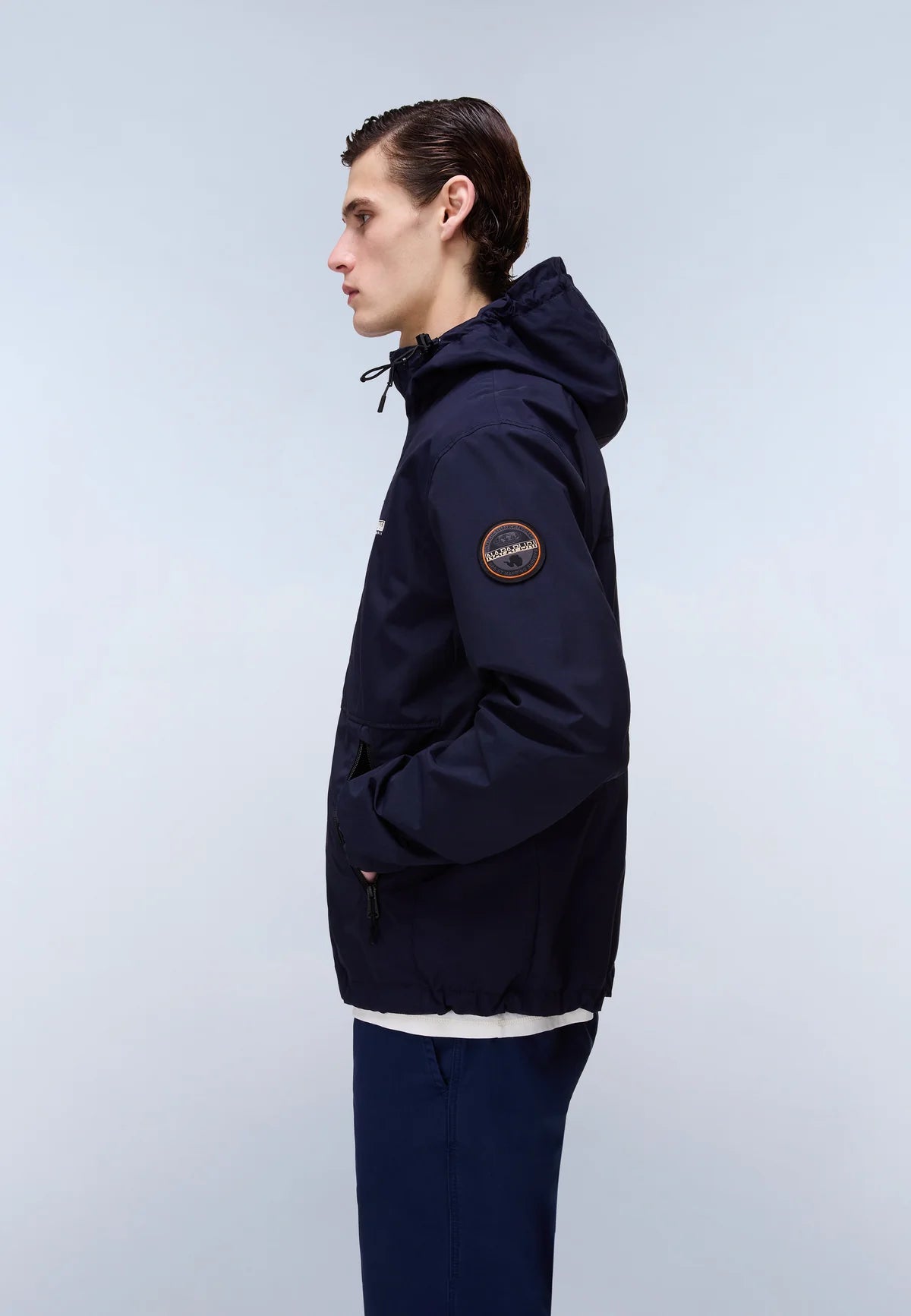 Napapijri · Giacca Tundra uomo cappuccio estiva blu
