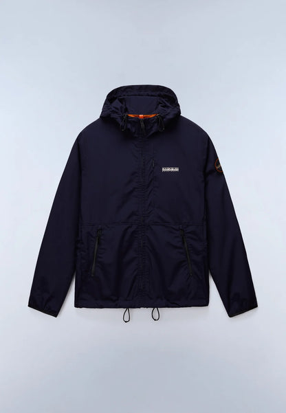 Napapijri · Giacca Tundra uomo cappuccio estiva blu