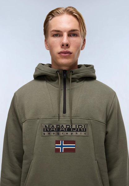 Napapijri · Felpa Burgee uomo hoodie