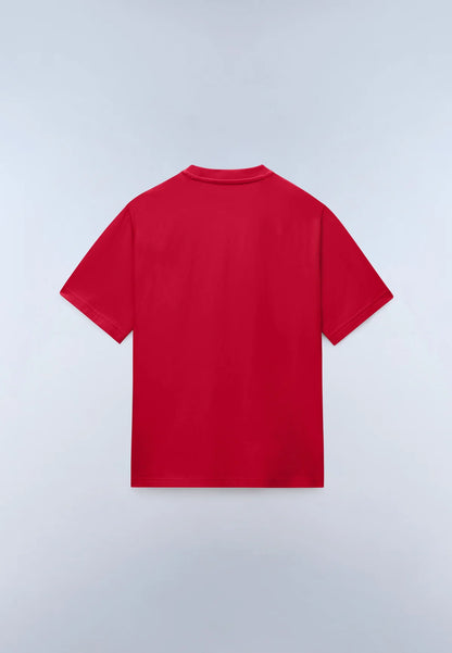 Napapijri · T-shirt SS-Box Logo uomo relaxed