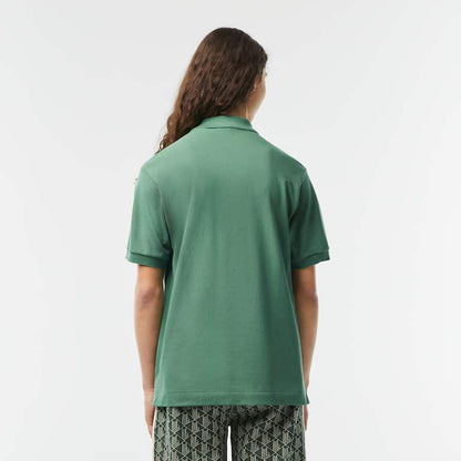 Polo Uomo Manica Corta Lacoste L1212 Verde KX5