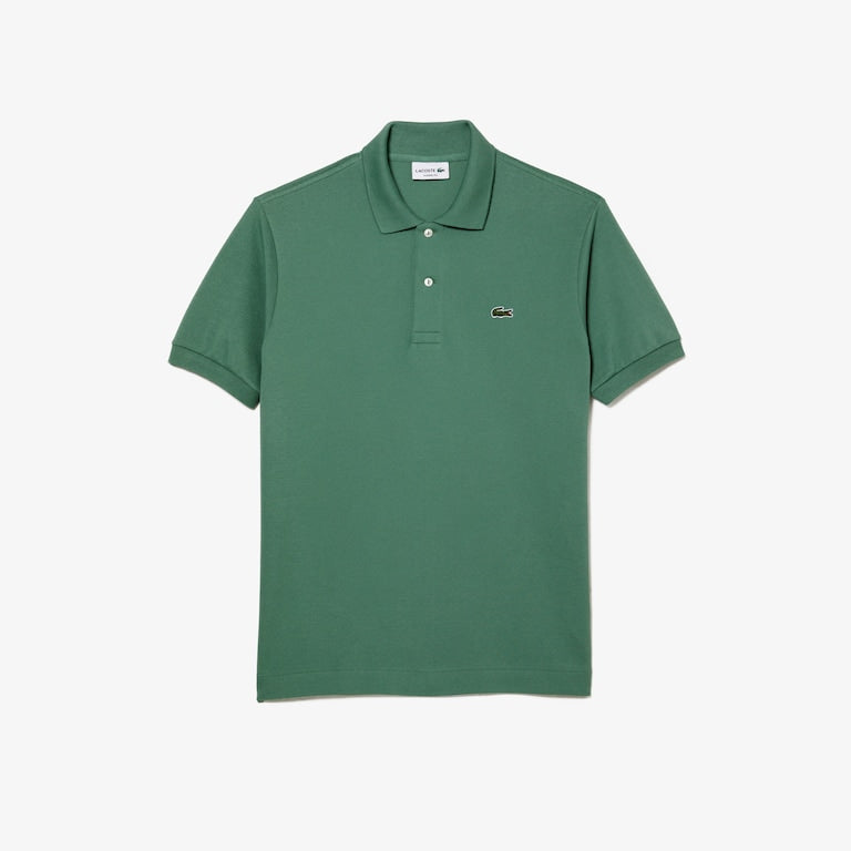 Polo Uomo Manica Corta Lacoste L1212 Verde KX5