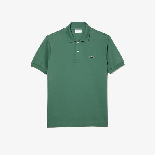 Polo Uomo Manica Corta Lacoste L1212 Verde KX5