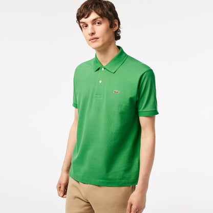 Polo Uomo Manica Corta Lacoste L1212 Verde L94
