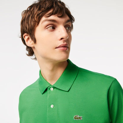 Polo Uomo Manica Corta Lacoste L1212 Verde L94