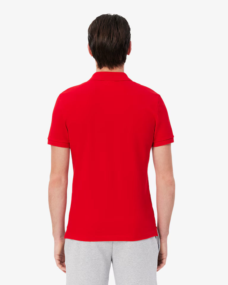 Polo Uomo Lacoste PH4012 L.12.12 Slim Fit Piqué Manica Corta Rosso 240