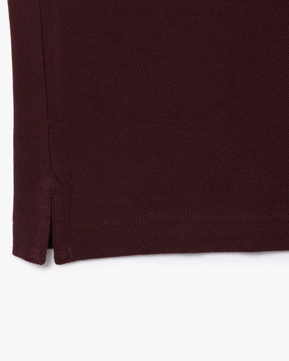 Lacoste Polo Uomo Slim Fit Piqué Manica Corta Bordeaux