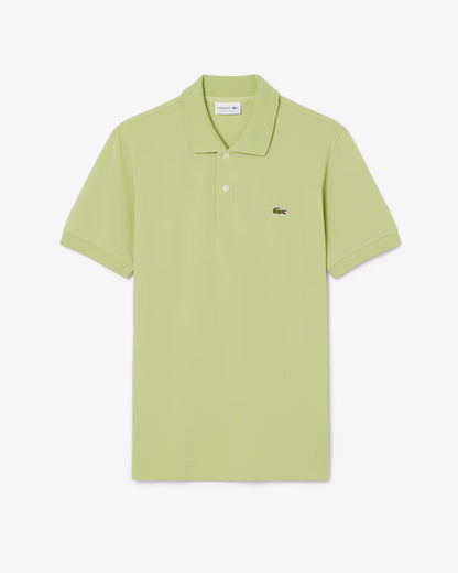 Lacoste · Polo L1212 uomo manica corta piqué verde chiaro