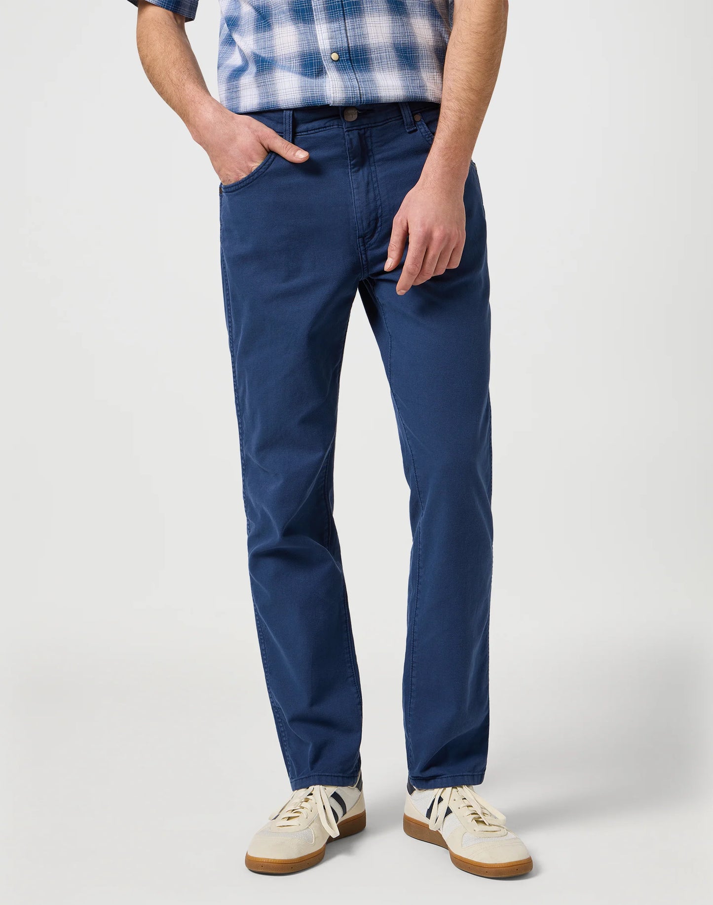 Wrangler · Pantalone Larston uomo slim lino e cotone