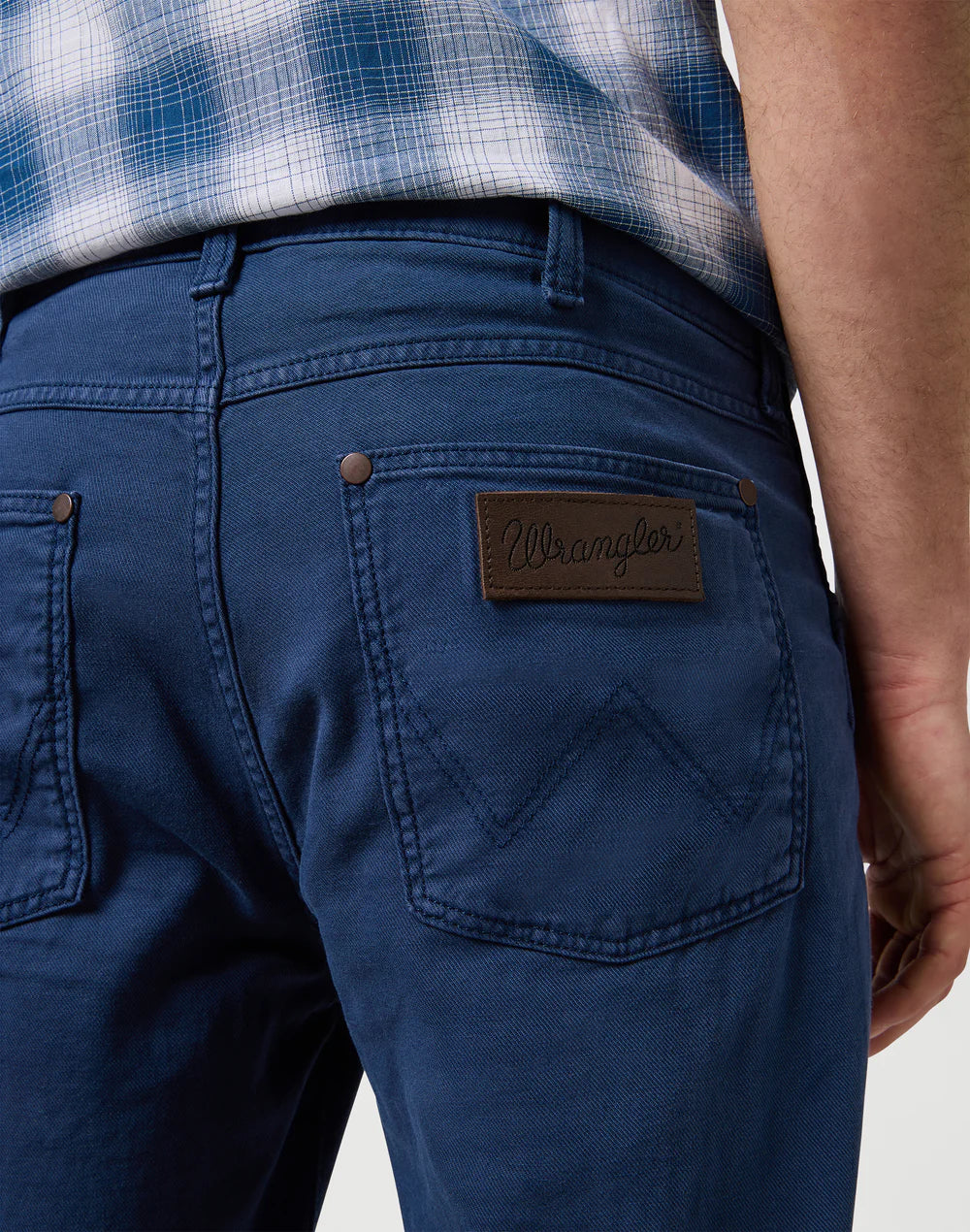Wrangler · Pantalone Larston uomo slim lino e cotone