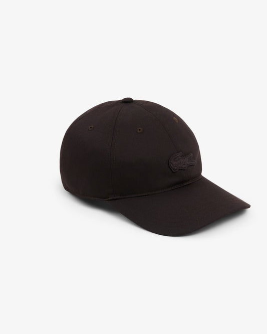 Lacoste Cappello Unisex con logo in tinta in cotone