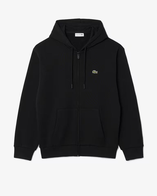 Lacoste · Felpa SH8864 uomo con cappuccio e zip classic fit
