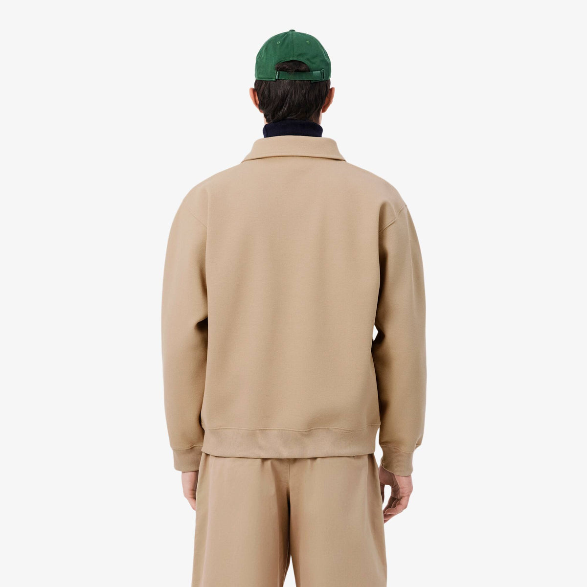 Lacoste felpa colletto polo SH9450 Beige 02S - retro
