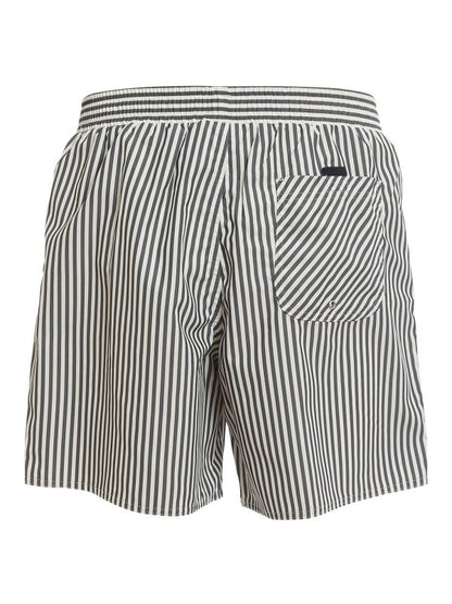 LACOSTE Costume Uomo in Poliestere Riciclato a Righe Verticali Sottili