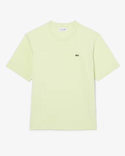 Lacoste T-Shirt Donna Manica Corta in Cotone Pima Verde