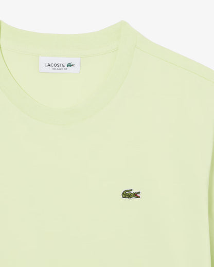 Lacoste T-Shirt Donna Manica Corta in Cotone Pima Verde