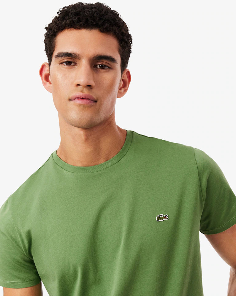 Lacoste · T-shirt uomo cotone pima verde