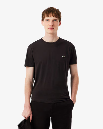 Lacoste · T-shirt uomo cotone pima marrone