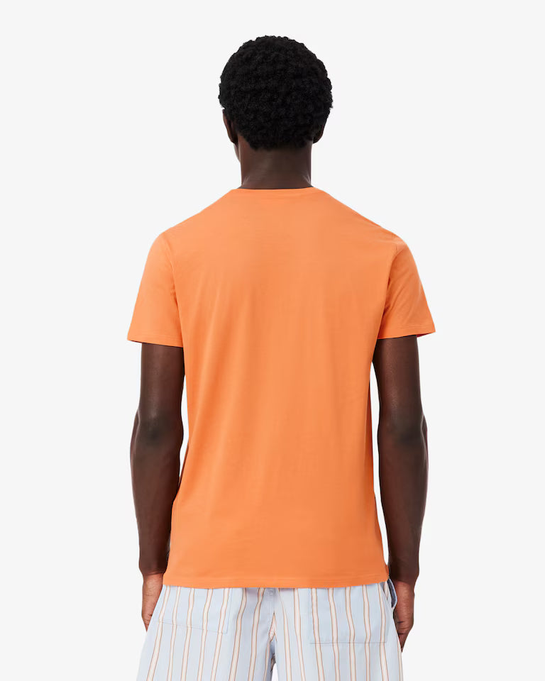 Lacoste · T-shirt uomo cotone pima arancione