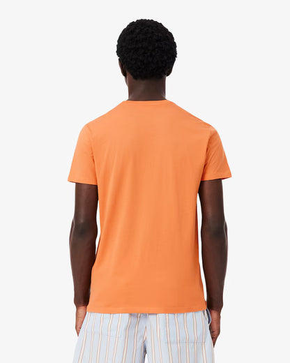 Lacoste · T-shirt uomo cotone pima arancione