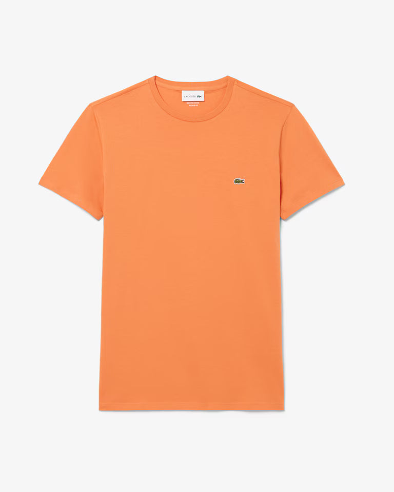 Lacoste · T-shirt uomo cotone pima arancione