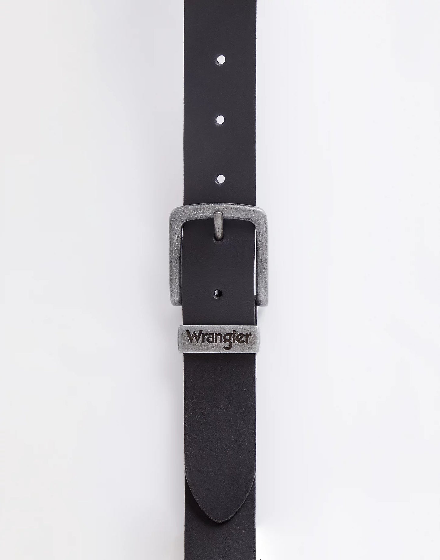 WRANGLER Cintura Uomo in pelle crosta con fibbia metallica ossidata