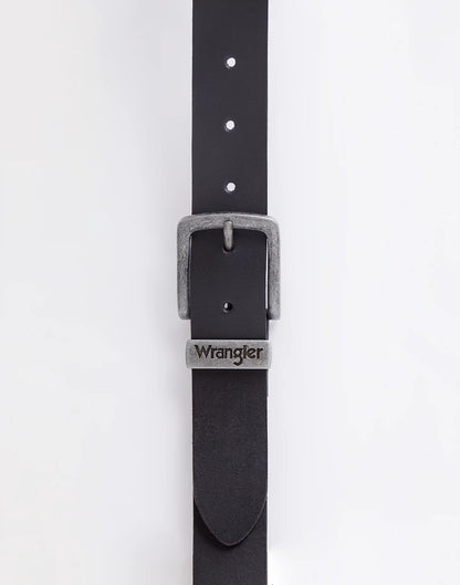 WRANGLER Cintura Uomo in pelle crosta con fibbia metallica ossidata