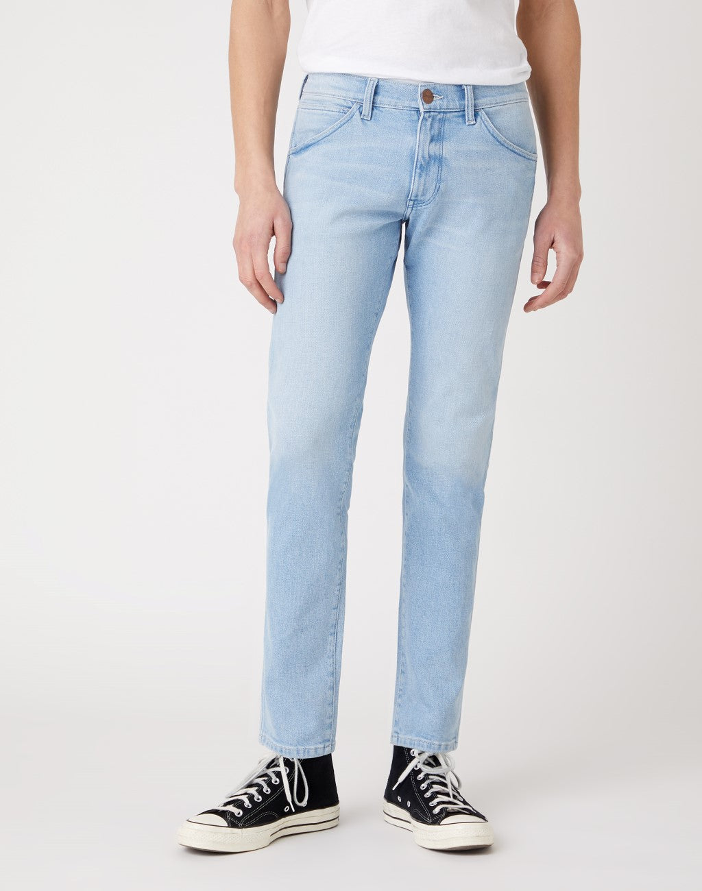 Wrangler Jeans Uomo Skinny Clear Blue Bryson