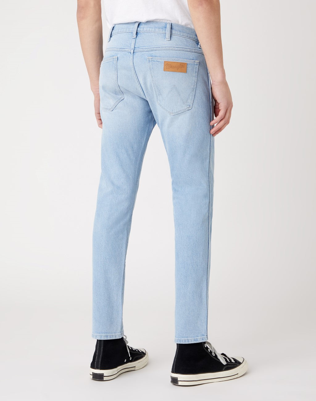 Wrangler Jeans Uomo Skinny Clear Blue Bryson
