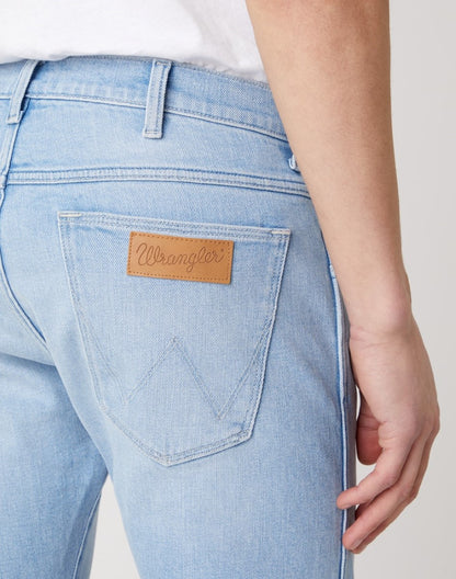 Wrangler Jeans Uomo Skinny Clear Blue Bryson
