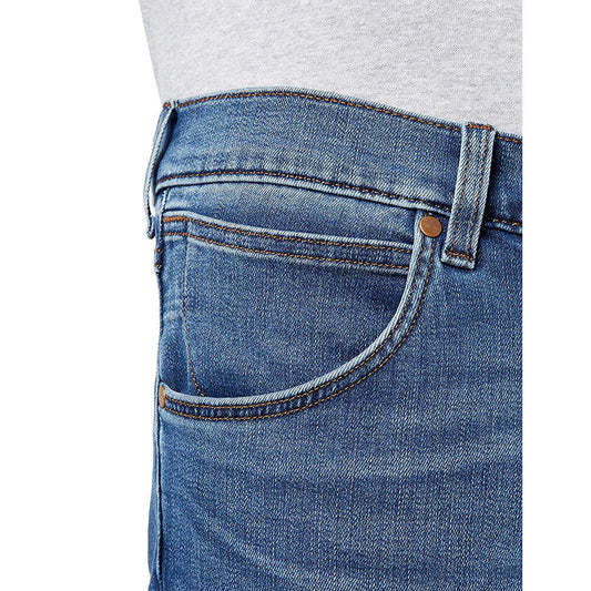 WRANGLER Jeans Uomo Regular Straight denim Bright Stroke “Greensboro”