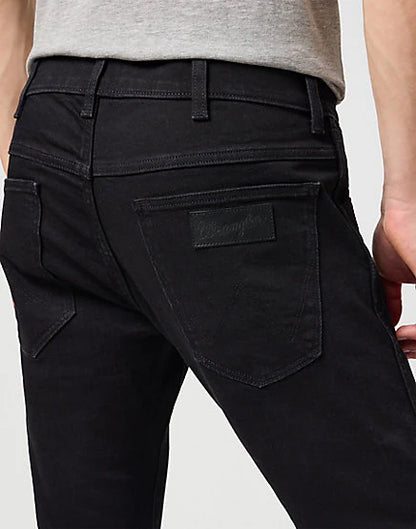 Wrangler Jeans Uomo Wrangler Skinny Fit nero "Bryson"